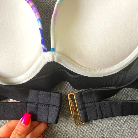 Double Banded Hottie Halter Floral Bikini Set 👙 - Picture 6 of 9